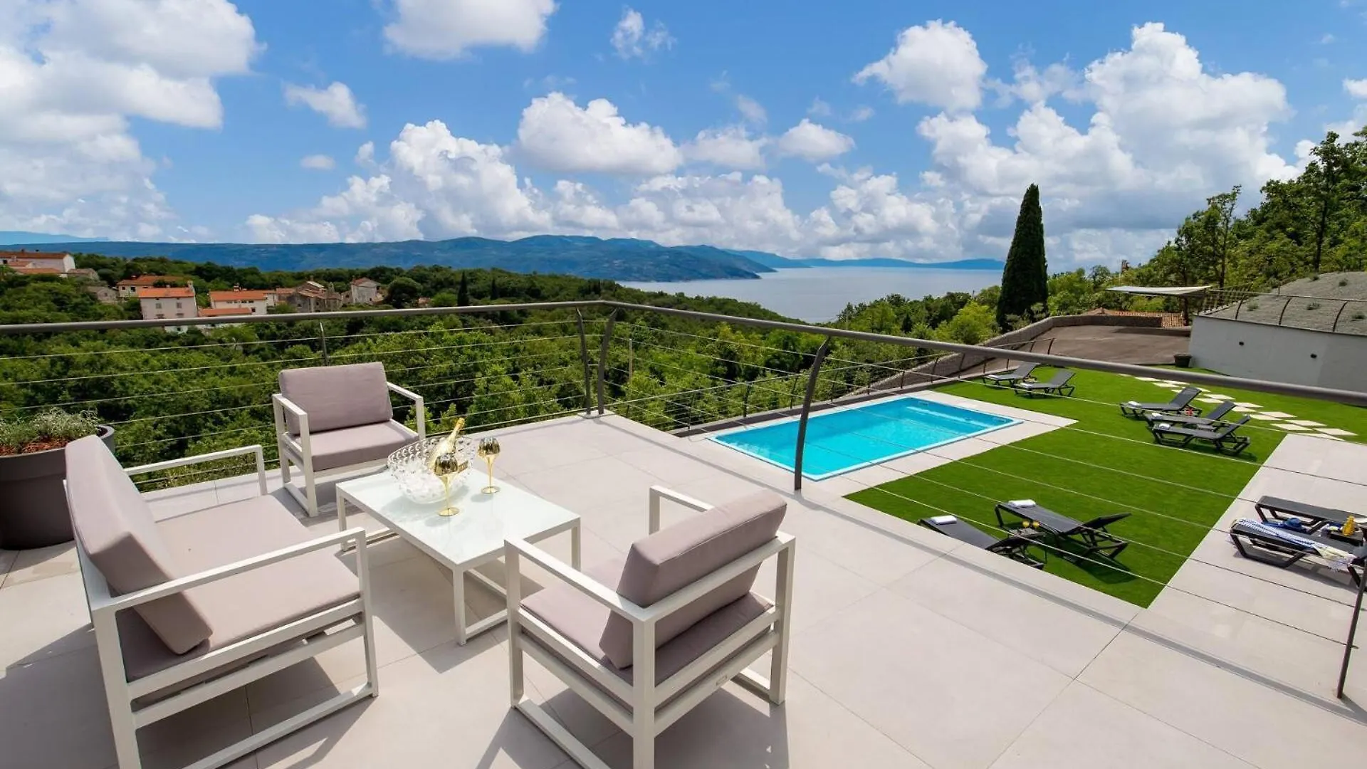 Luxury Villa Amataa - 38M2 Pool, Jacuzzi, Sauna Moscenicka Draga