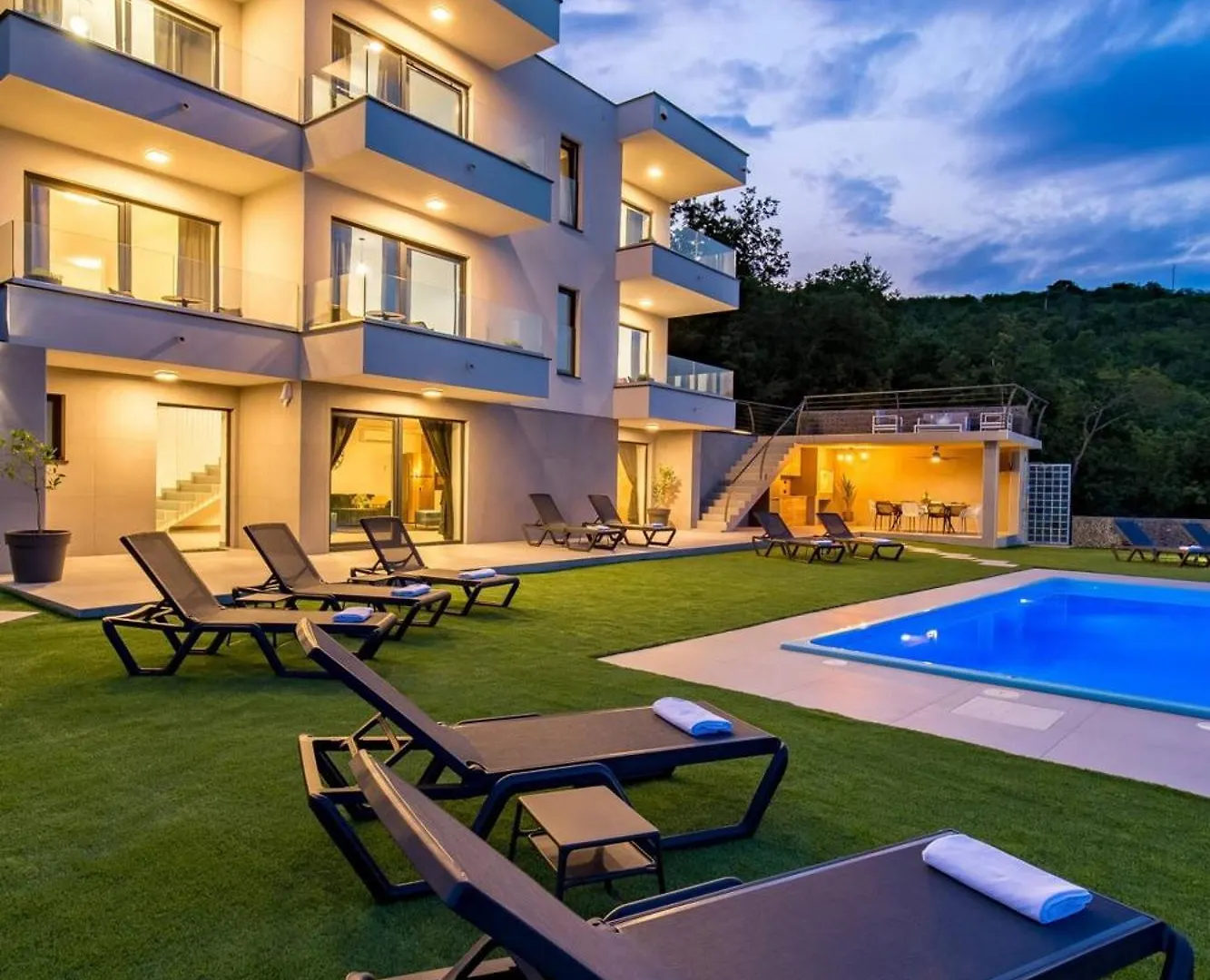 Luxury Villa Amataa - 38M2 Pool, Jacuzzi, Sauna Moscenicka Draga