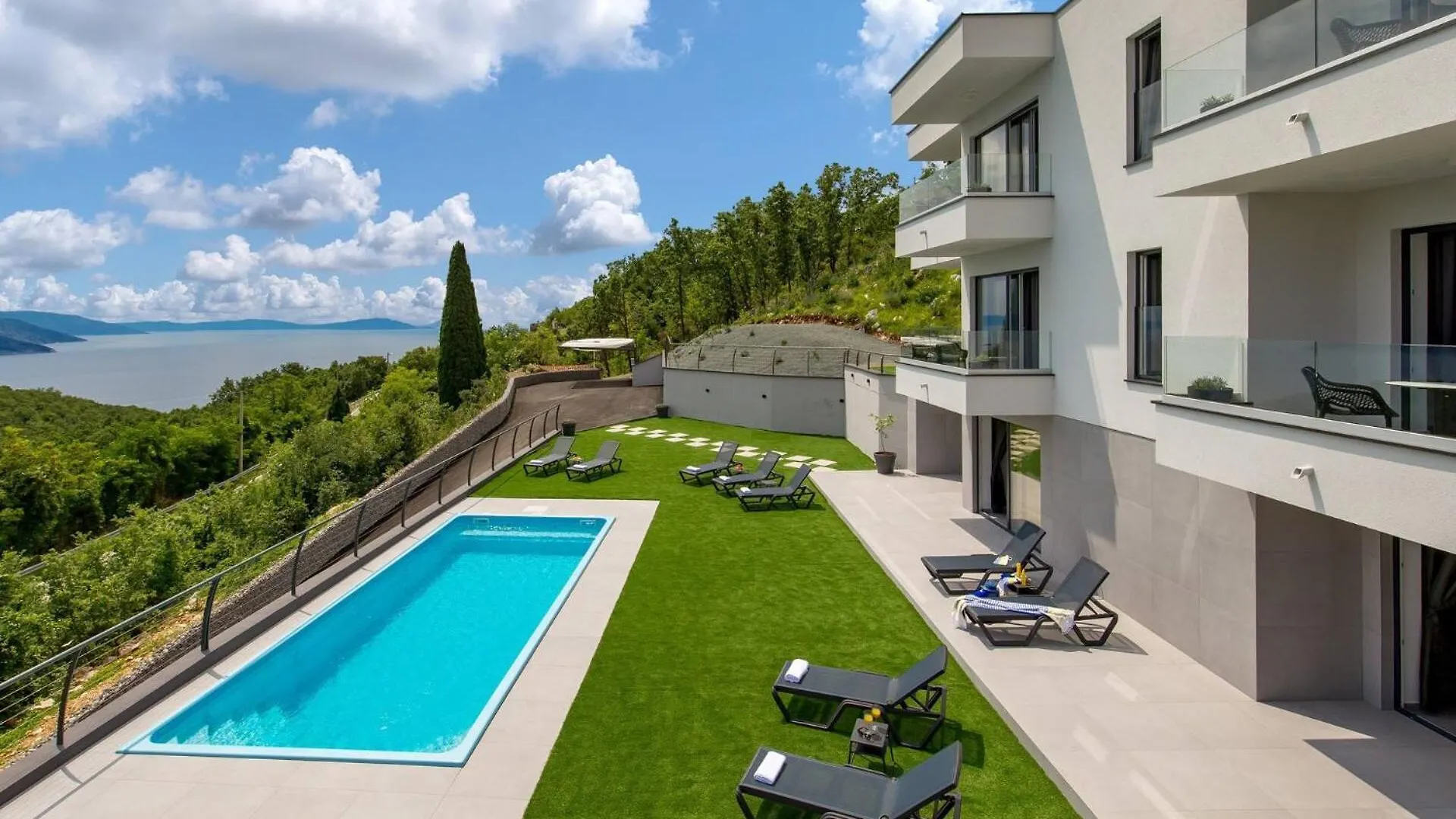 Luxury Villa Amataa - 38M2 Pool, Jacuzzi, Sauna Moscenicka Draga