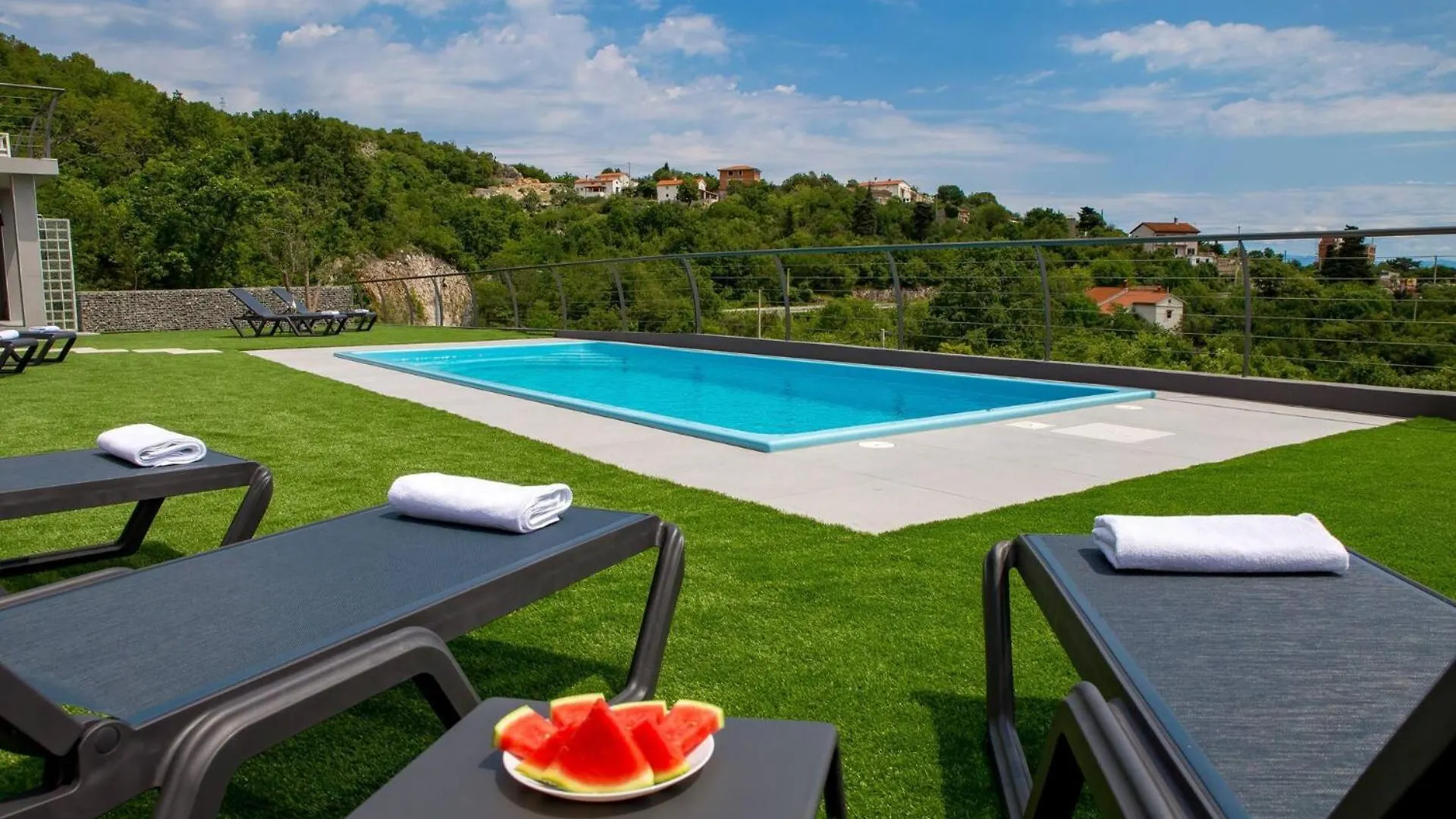 Luxury Villa Amataa - 38M2 Pool, Jacuzzi, Sauna Moscenicka Draga Croatia