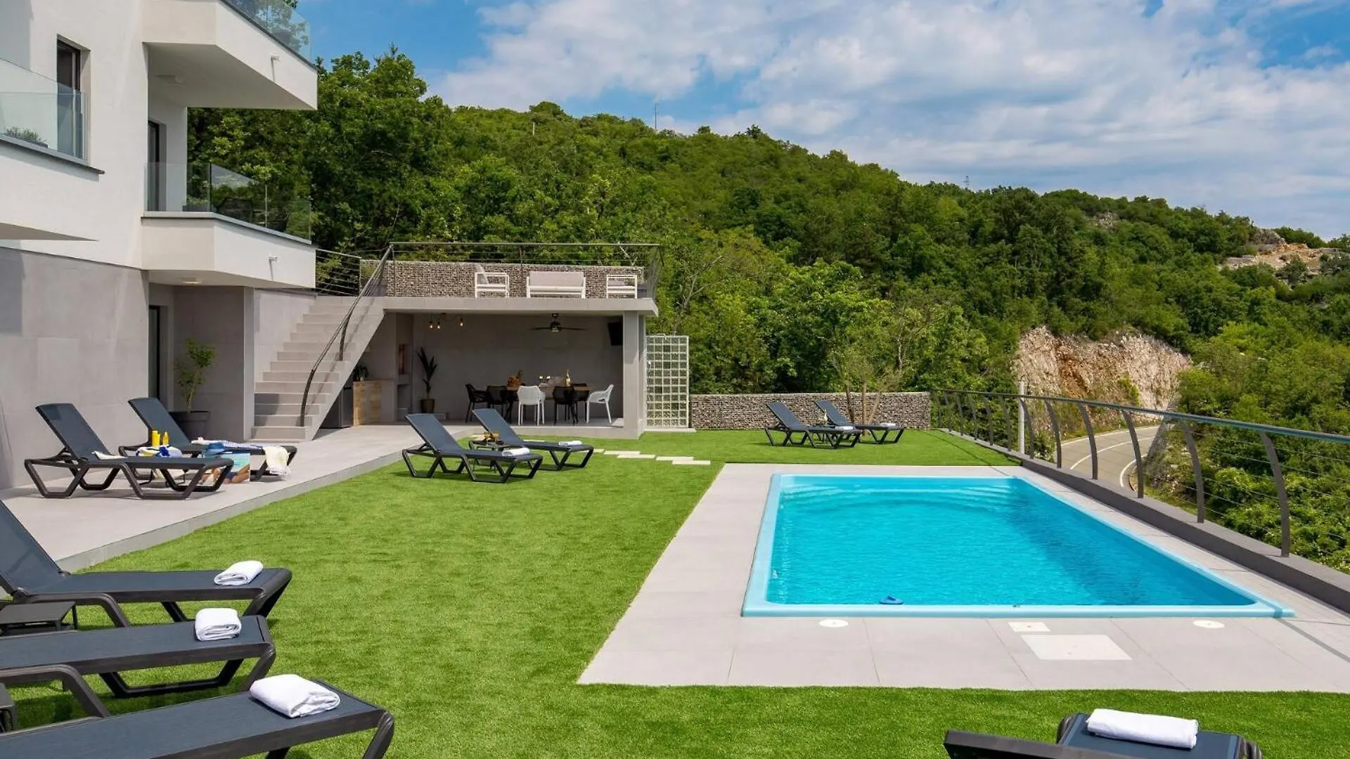 Luxury Villa Amataa - 38M2 Pool, Jacuzzi, Sauna Moscenicka Draga 0*,