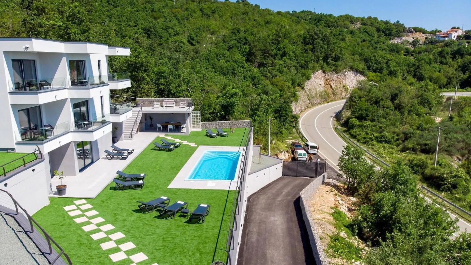 Luxury Villa Amataa - 38M2 Pool, Jacuzzi, Sauna Moscenicka Draga